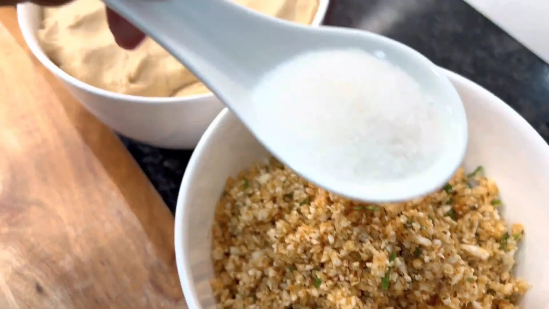 Kneading dough for parathas